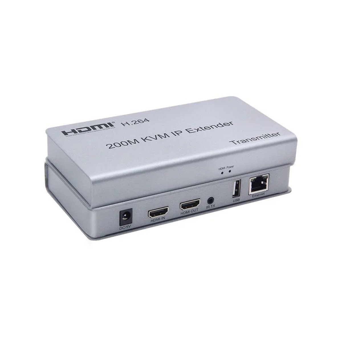 E-link 200M HDMI KVM Extender over IP, with IR Control, USB